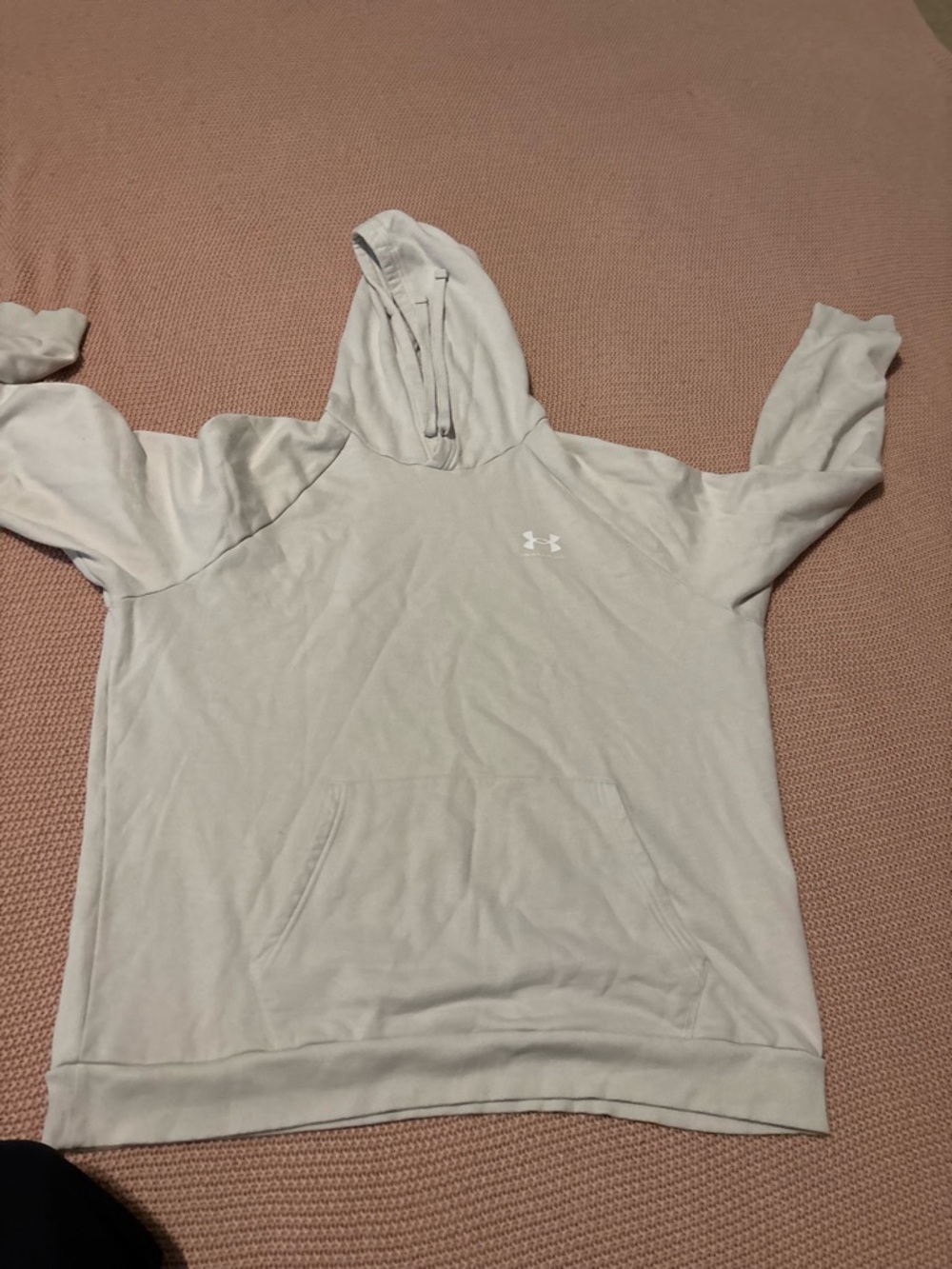 Under Armour Pale Gray Lightweight Hoodie